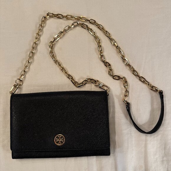 Tory Burch Robinson Chain Wallet - Picture 1 of 2